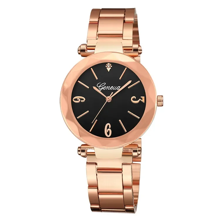 

2019 Geneva Luxury Women Watches Fashion Starry Sky Watch Stainless Steel Rose Gold Watches Women Quartz Watch Relogio Feminino