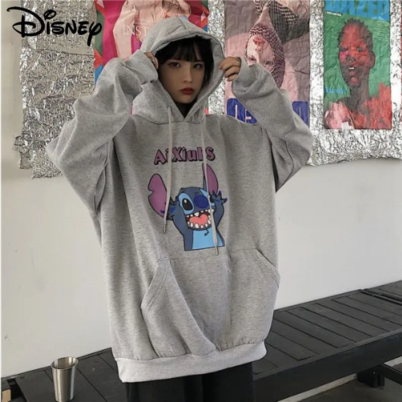 Y2k Stitch Disney Oversized Hoodie Clothes Women Harajuku Fashion Cartoon Graphic Sweatshirt Female Drawstring Pullovers 2023
Y2k Stitch Disney Oversized Hoodie Clothes Women Harajuku Fashion Cartoon Graphic Sweatshirt Female Drawstring Pullovers 2023