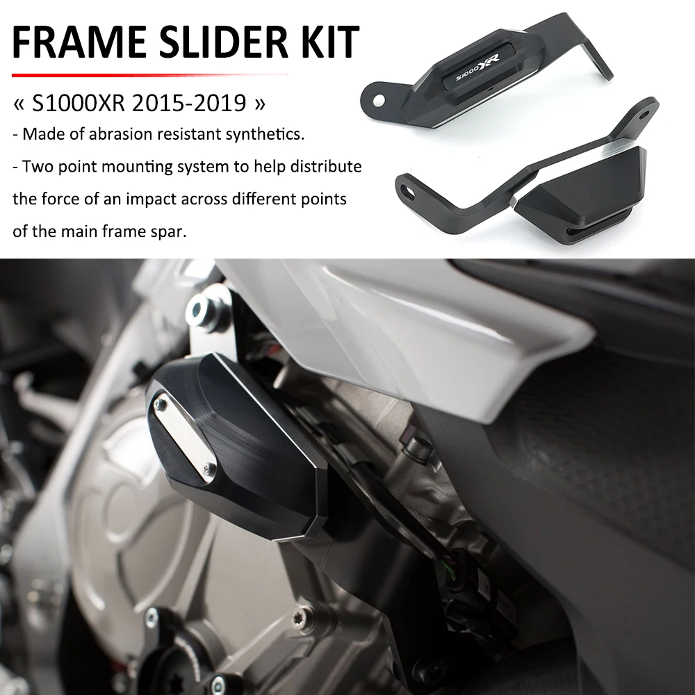 NEW For BMW S 1000 XR S1000XR 2015-2019 Motorcycle Engine Guard Anti-Fall Frame Sliders Protector Kit Falling Protection Pad Set
NEW For BMW S 1000 XR S1000XR 2015-2019 Motorcycle Engine Guard Anti-Fall Frame Sliders Protector Kit Falling Protection Pad Set