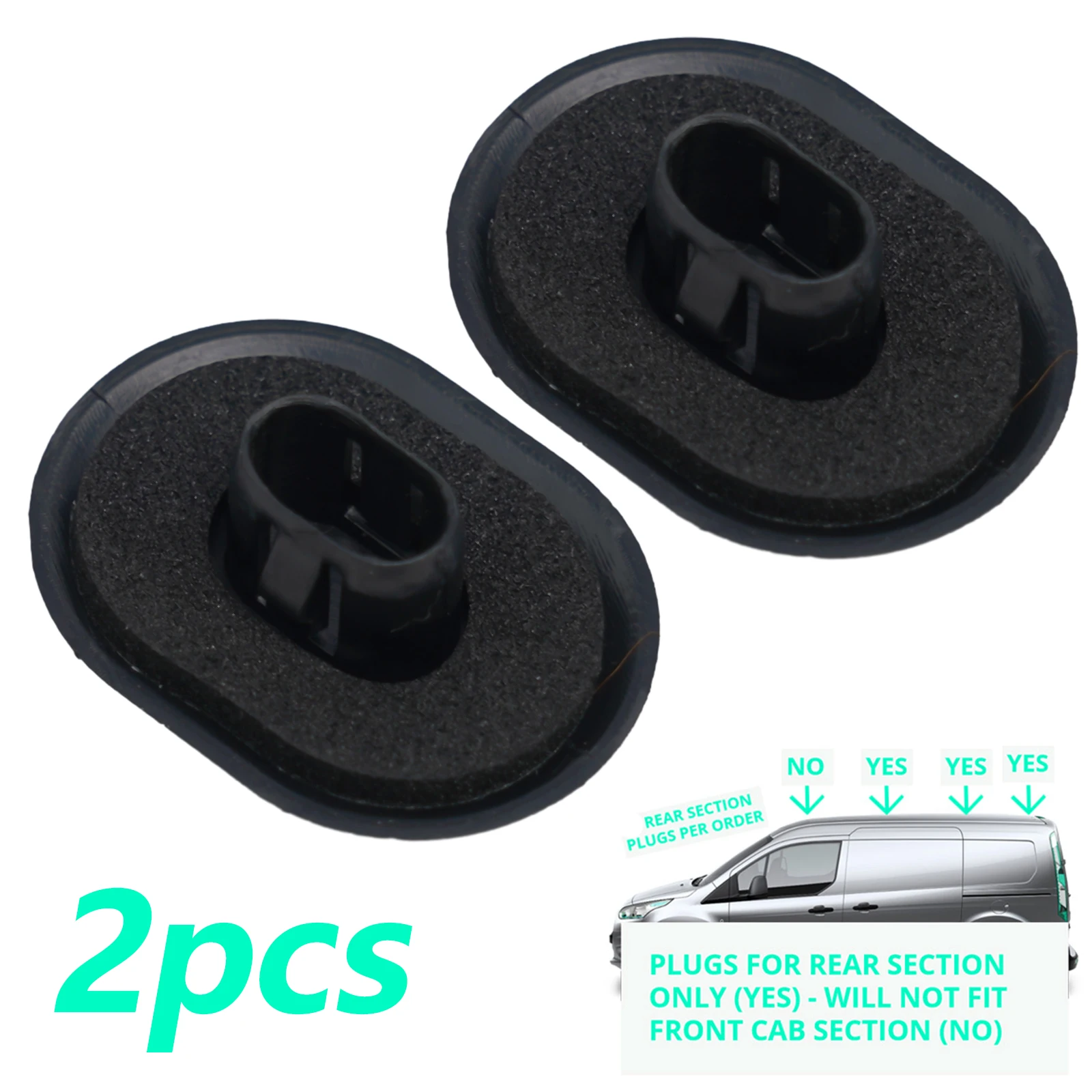 Reliable Protection Hassle Free Installation 2x FOR FORD FOR TRANSIT CONNECT 2014+ REAR SECTION ROOF RACK GROMMET PLUG CAP
Reliable Protection Hassle Free Installation 2x FOR FORD FOR TRANSIT CONNECT 2014+ REAR SECTION ROOF RACK GROMMET PLUG CAP
