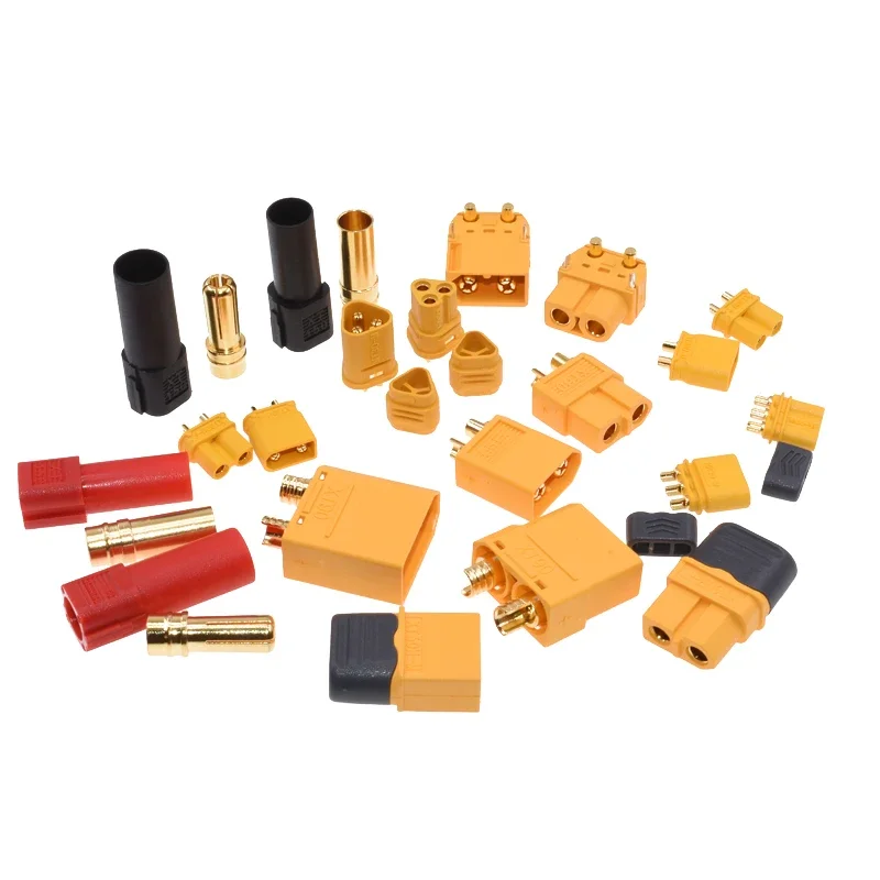 XT60H-F Aircraft Model Xt90S Connectors Xt30u High Current Male Female Docking M Lithium Battery Charging Plugs XT-90 XT-60 XT30
XT60H-F Aircraft Model Xt90S Connectors Xt30u High Current Male Female Docking M Lithium Battery Charging Plugs XT-90 XT-60 XT30