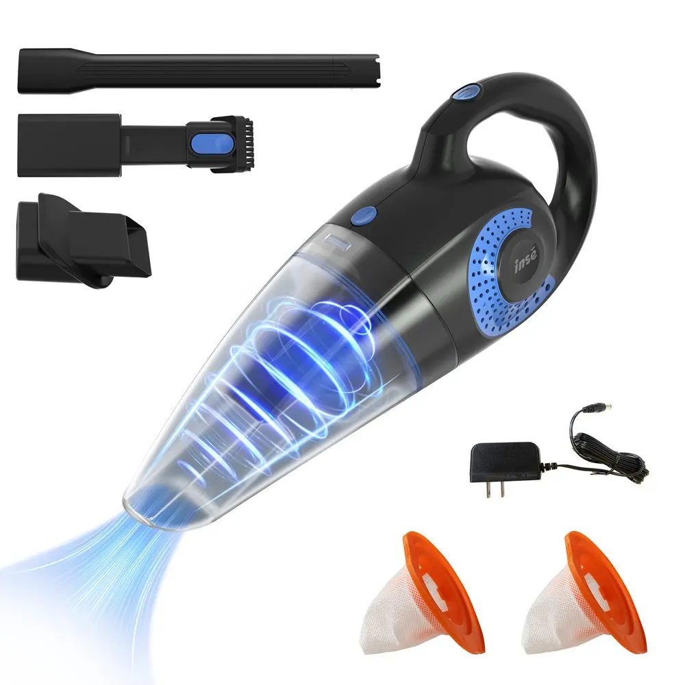 INSE H5 Cordless Car Vacuum Cleaner 8500PA Scution Wet Dry Lightweight Rechargeable Handy Vacuum for Car Home Pet Hair
INSE H5 Cordless Car Vacuum Cleaner 8500PA Scution Wet Dry Lightweight Rechargeable Handy Vacuum for Car Home Pet Hair