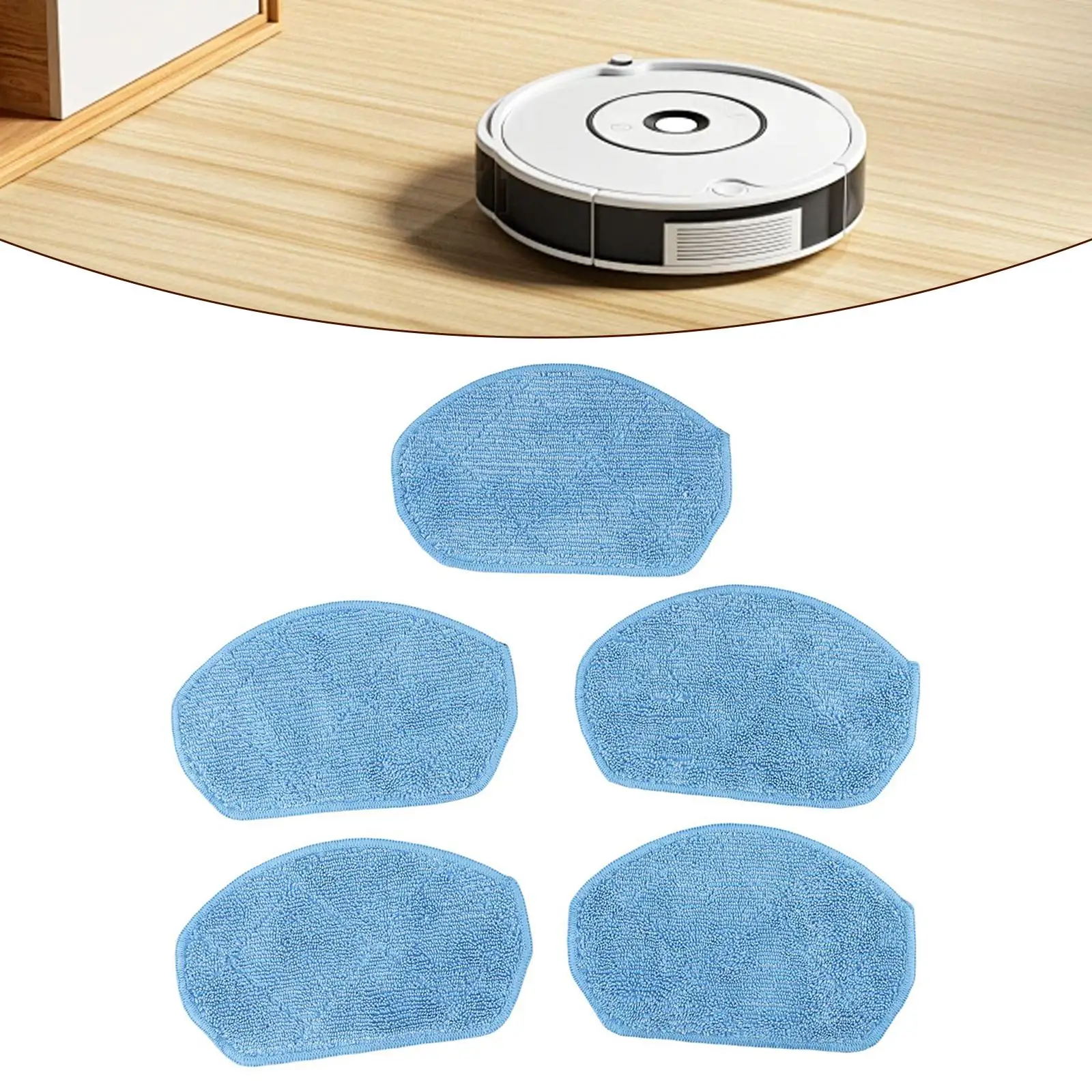 5 Pack Mop Cloth Cleaning Rag For Midea VCR04W Robot Vacuum Cleaner Replacement Part Household Sweeping Robot Accessories
5 Pack Mop Cloth Cleaning Rag For Midea VCR04W Robot Vacuum Cleaner Replacement Part Household Sweeping Robot Accessories