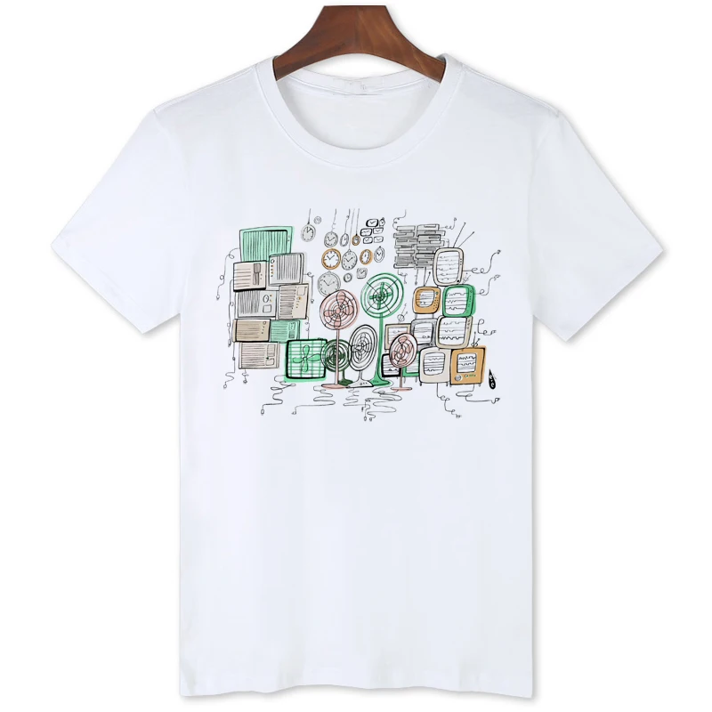Hand-painted graffiti T-shirt New Style Short Sleeve Summer Clothes for Men Original Brand Casual Tshirt B1-183
Hand-painted graffiti T-shirt New Style Short Sleeve Summer Clothes for Men Original Brand Casual Tshirt B1-183