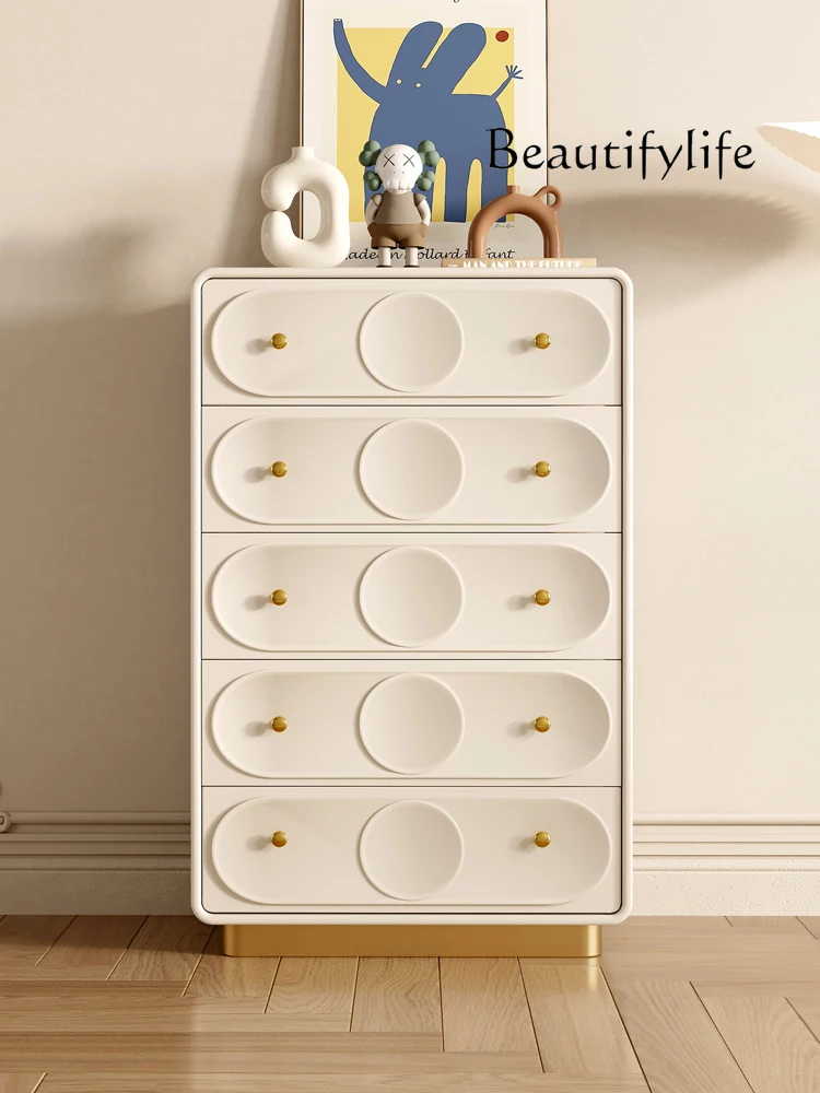 French Style Chest of Drawers Living Room Cream Style Solid Wood Cabinet Hallway Bedroom Storage Organizer Hallway
French Style Chest of Drawers Living Room Cream Style Solid Wood Cabinet Hallway Bedroom Storage Organizer Hallway