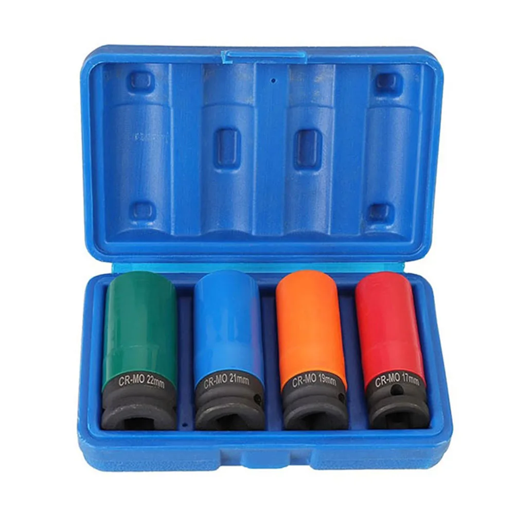 Impact Sockets Alloy Wheel Electric Wrenches Universal Drive Wheel Car Garage Repair Tool Wide Applications Alloy Steel
Impact Sockets Alloy Wheel Electric Wrenches Universal Drive Wheel Car Garage Repair Tool Wide Applications Alloy Steel