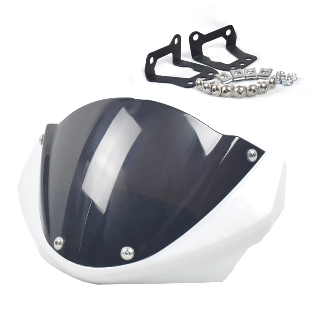1x Motorcycle Front Fork Mount Windscreen Deflectors Fairing Windshield For Ducati 696 795 796 1100 High Quality Replacement
1x Motorcycle Front Fork Mount Windscreen Deflectors Fairing Windshield For Ducati 696 795 796 1100 High Quality Replacement