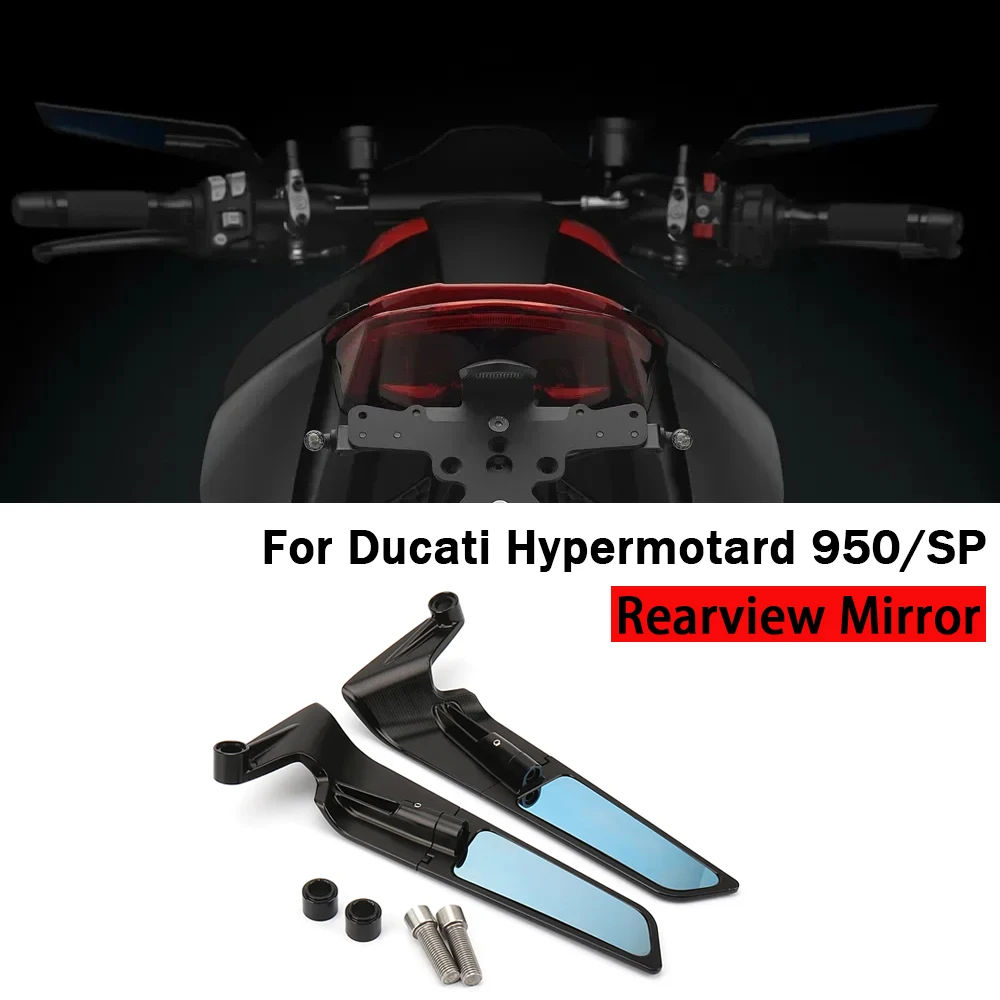 Для Ducati Hypermotard 950 2019 2020, зеркало заднего вида Hypermotard 950 SP 2022-аксессуары, наборы регулируемых зеркал Winglet Stealth
Для Ducati Hypermotard 950 2019 2020, зеркало заднего вида Hypermotard 950 SP 2022-аксессуары, наборы регулируемых зеркал Winglet Stealth