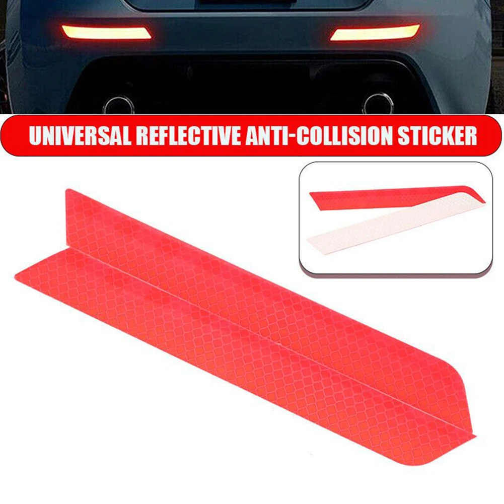 2x Universal Car Reflective Strip Tape Red PET Rear Bumper Stickers For Cars/ Buses/ Bicycles/ Motorcycles/ Trucks Exterior Part
2x Universal Car Reflective Strip Tape Red PET Rear Bumper Stickers For Cars/ Buses/ Bicycles/ Motorcycles/ Trucks Exterior Part