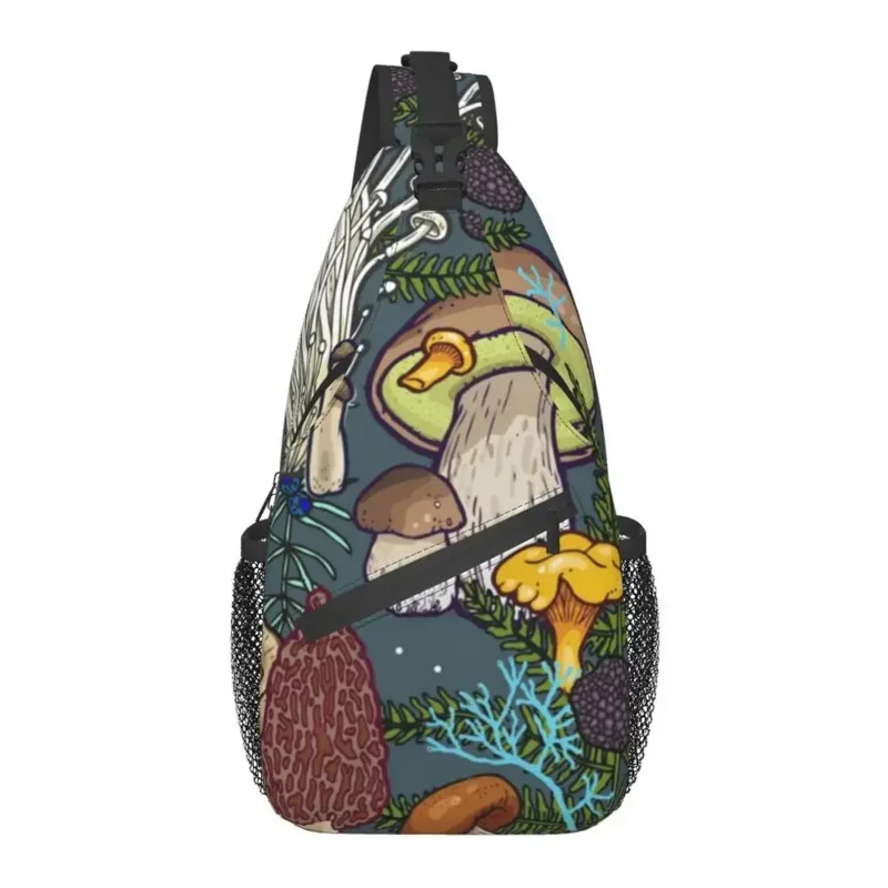 Mushroom Forest Chest Bags Men mushroom Trip Shoulder Bag Print Small Bag School Workout Sling Bags
Mushroom Forest Chest Bags Men mushroom Trip Shoulder Bag Print Small Bag School Workout Sling Bags
