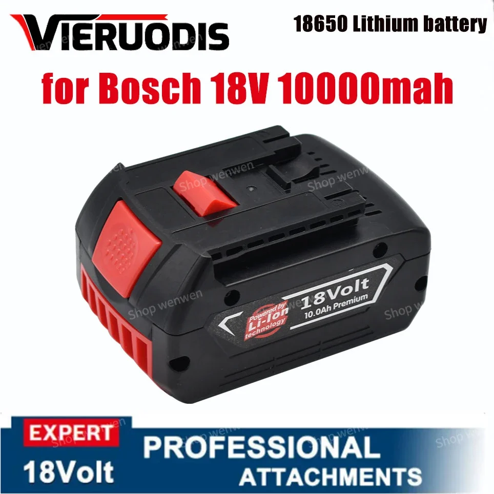 18V Battery Bosch 10.0Ah for Bosch Electric Drill 18V Rechargeable Li-ion Battery BAT609 BAT609G BAT618 BAT618G BAT614
18V Battery Bosch 10.0Ah for Bosch Electric Drill 18V Rechargeable Li-ion Battery BAT609 BAT609G BAT618 BAT618G BAT614