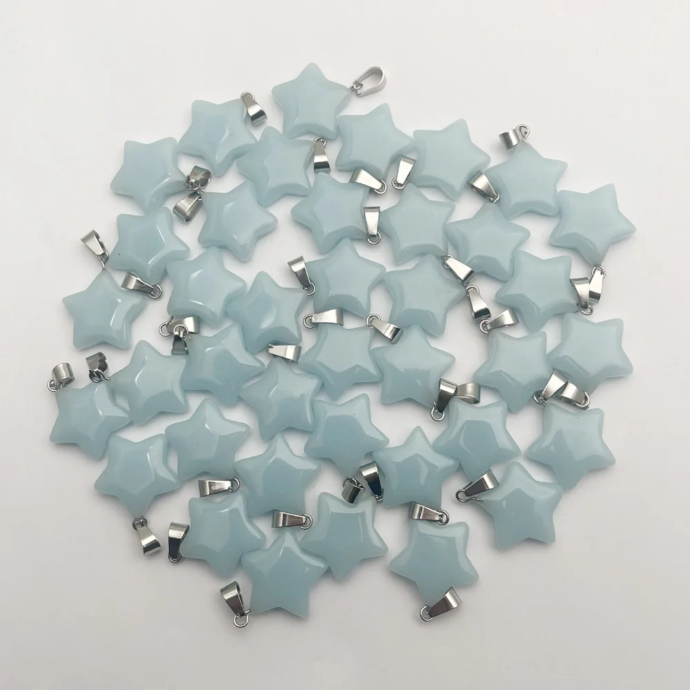 fashion 50pc blue Luminous stars natural stone Pendant necklace for Jewelry making new gift accessories Free shipping
fashion 50pc blue Luminous stars natural stone Pendant necklace for Jewelry making new gift accessories Free shipping