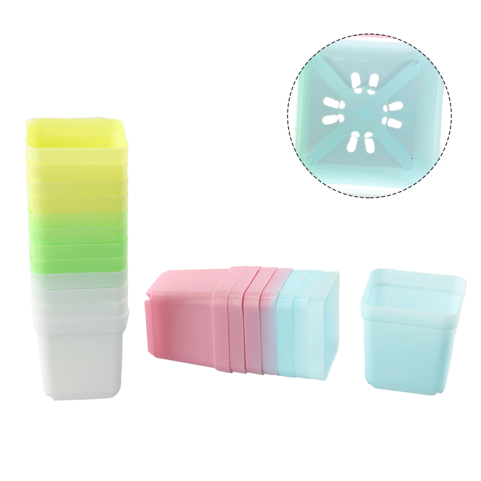 Kinderzimmertopf Blumentopf Flower Pot Mini Nursery Pot Plastic Quadratisch Succulent Plant Container Farbmischung Garden Decor
Kinderzimmertopf Blumentopf Flower Pot Mini Nursery Pot Plastic Quadratisch Succulent Plant Container Farbmischung Garden Decor