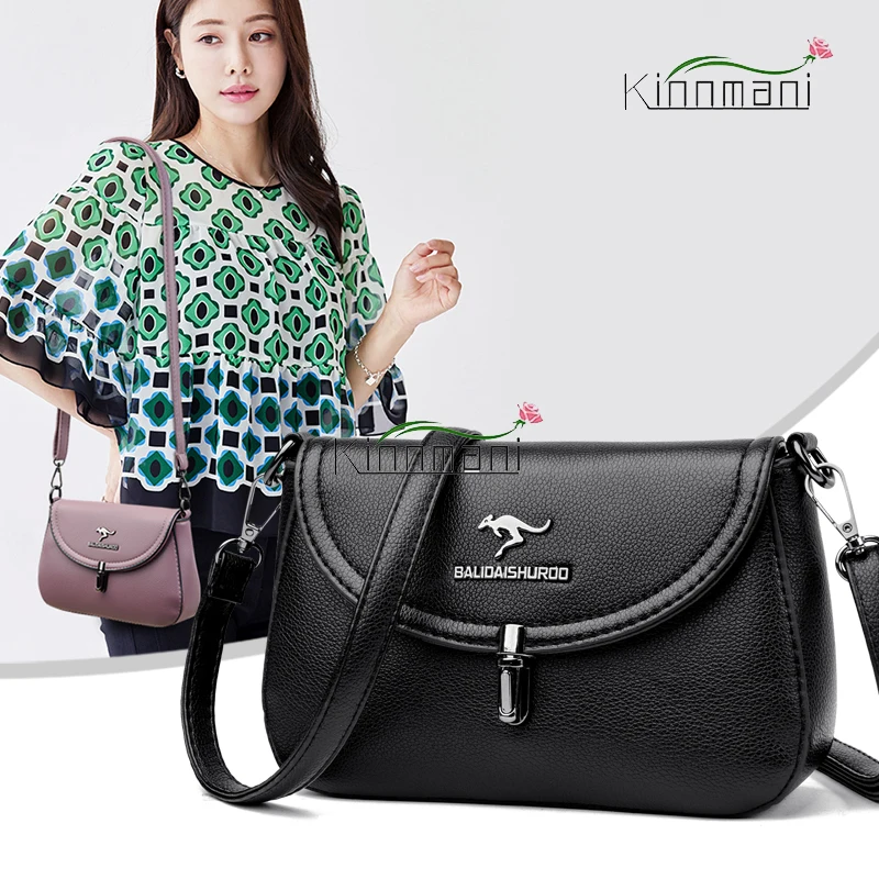 Luxury Vintage Solid Color Women's Shoulder Bag High Quality Ladies Soft Leather Clutch Fashion Lock Design Female Messenger Bag
Luxury Vintage Solid Color Women's Shoulder Bag High Quality Ladies Soft Leather Clutch Fashion Lock Design Female Messenger Bag