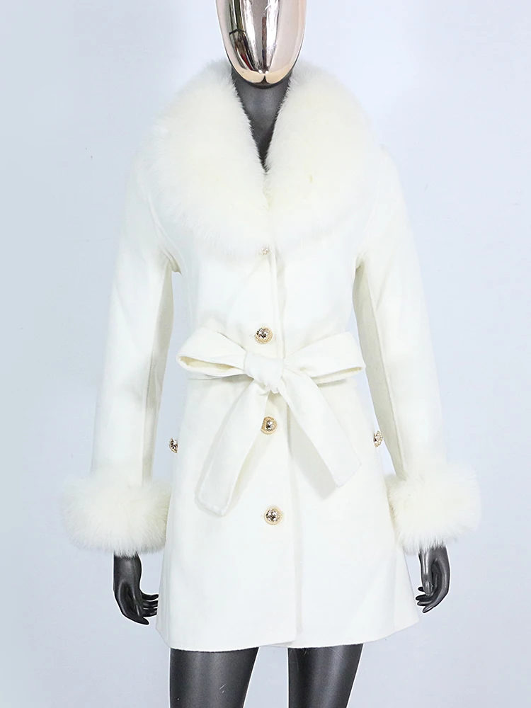 New Real Fur Coat Winter Jacket Women Natural Fox Fur Collar Cuffs Belt Cashmere Wool Woollen Ladies Outerwear Streetwear 7 Mallzona S582e7e0378da49f7b2b1f4cde1b9ce3bM New Real Fur Coat Winter Jacket Women Natural Fox Fur Collar Cuffs Belt Cashmere Wool Woollen Ladies Outerwear Streetwear Mallzona
