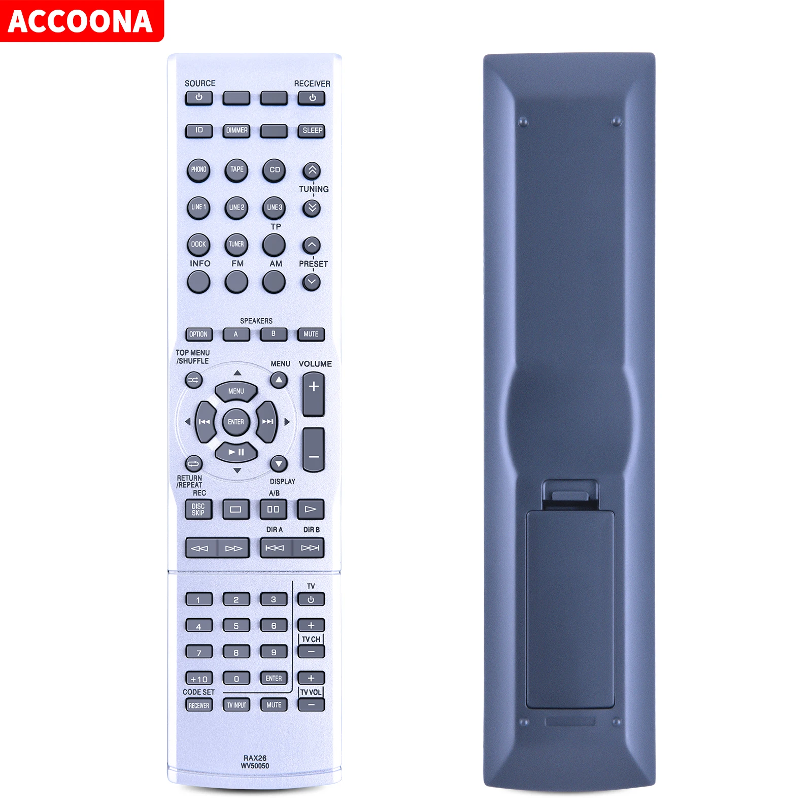 Пульт дистанционного управления для Yamaha RAX26 WV500400 WV500500 R-S500 R-S700 R-S700BL R-S500BL, стереоприемник с естественным звуком
Пульт дистанционного управления для Yamaha RAX26 WV500400 WV500500 R-S500 R-S700 R-S700BL R-S500BL, стереоприемник с естественным звуком