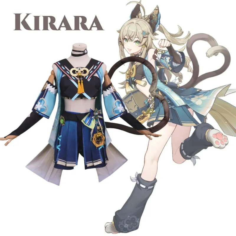 Genshin Impact Cosplay Costumes, Kawaii Kirara Role Play Accessories Wig, Game Character Cosplay Clothes for Halloween Comic Con 
Genshin Impact Cosplay Costumes, Kawaii Kirara Role Play Accessories Wig, Game Character Cosplay Clothes for Halloween Comic Con