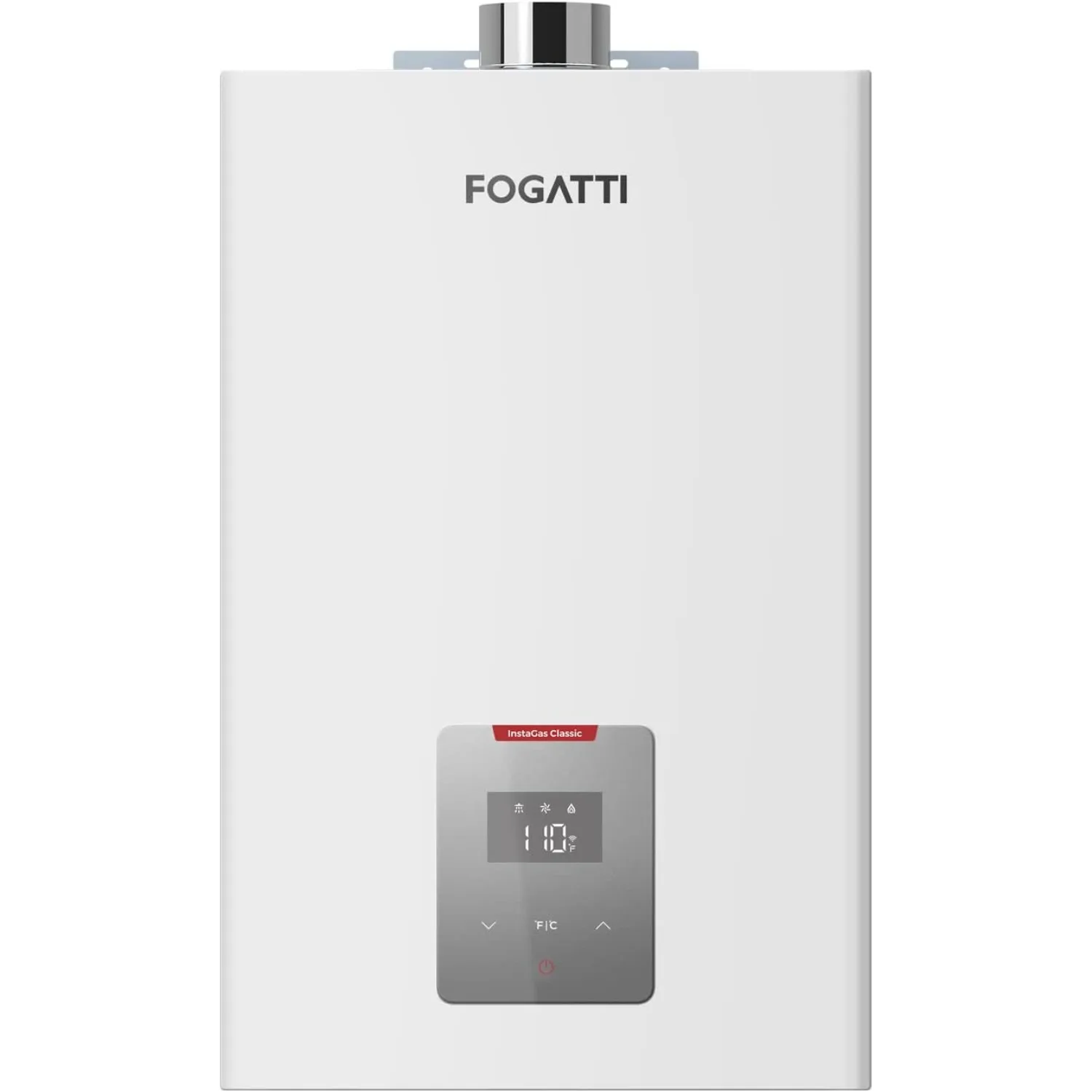

FOGATTI Natural Gas Tankless Water Heater, Indoor 4.0 GPM, 90,000 BTU Instant Hot Water Heater, InstaGas Classic 90