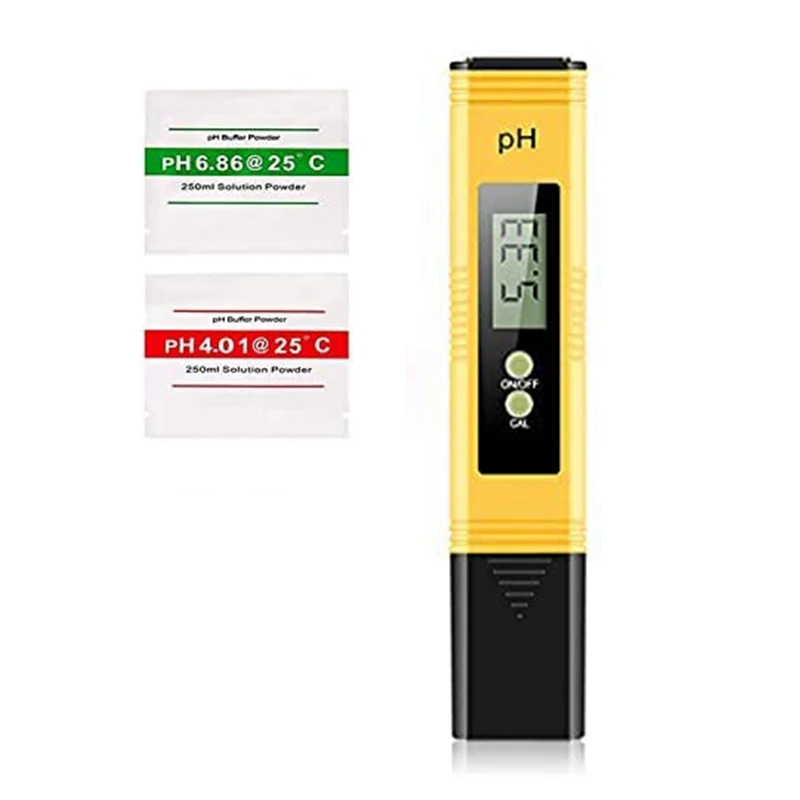Измеритель PH для воды, тестер PH, Точность 0,01 PH, тестер качества воды с диапазоном измерения 0-14 PH для домашнего питья
Измеритель PH для воды, тестер PH, Точность 0,01 PH, тестер качества воды с диапазоном измерения 0-14 PH для домашнего питья