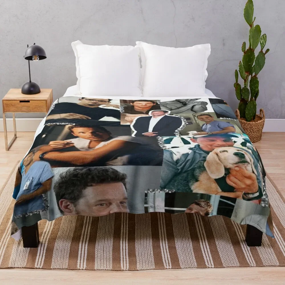 

Alex Karev Collage Throw Blanket Kid'S Hairys Winter beds halloween Blankets