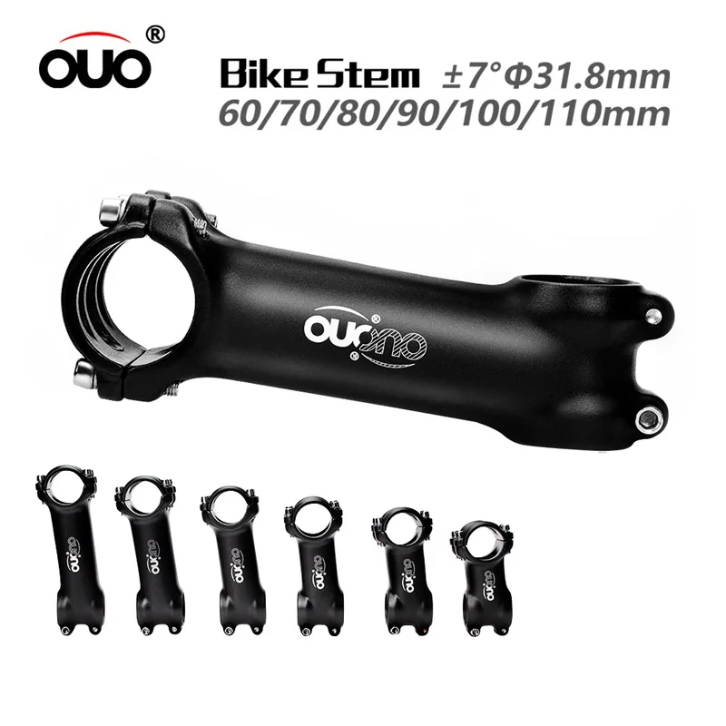 Стержень руля велосипеда OUO, 31,8 мм, 7 градусов
Стержень руля велосипеда OUO, 31,8 мм, 7 градусов
