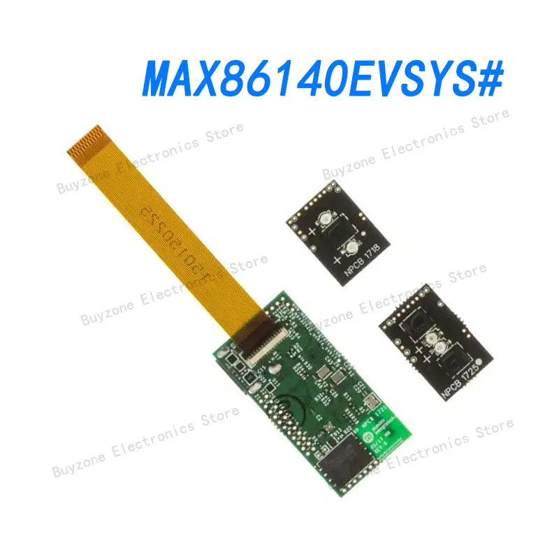 MAX86140EVSYS # оценочная плата, MAX86140 оптический Пульсоксиметр и датчик сердечного ритма, способность записи данных
MAX86140EVSYS # оценочная плата, MAX86140 оптический Пульсоксиметр и датчик сердечного ритма, способность записи данных