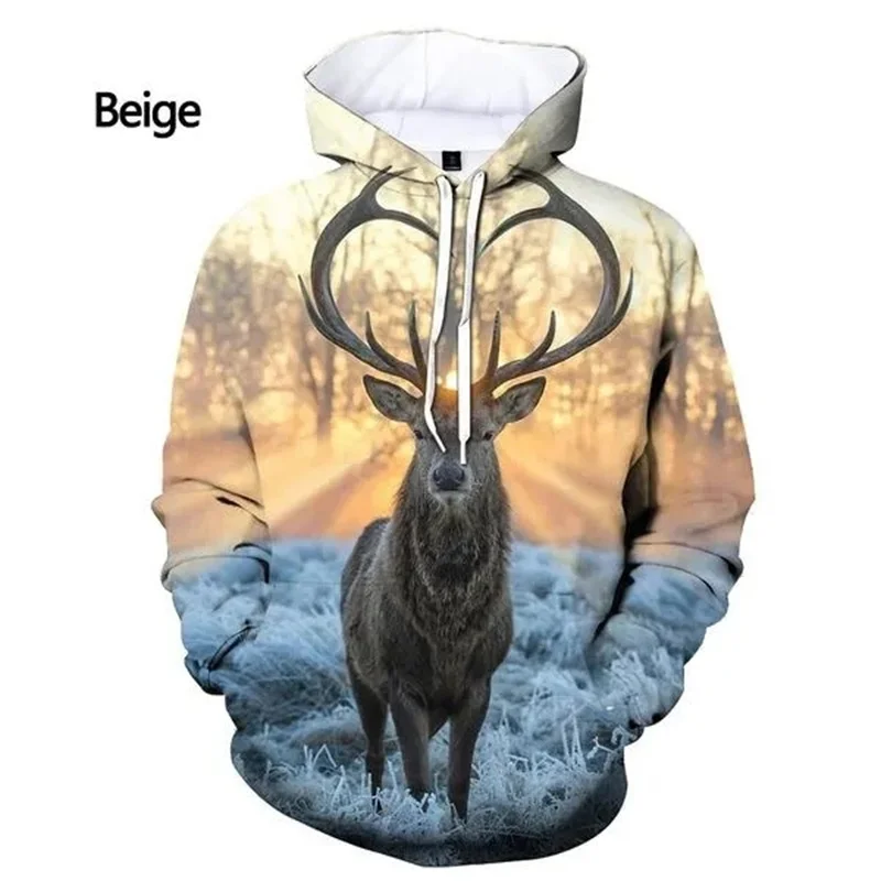 2023 Newest Men Women 3D Animal Deer Printing Hoodies Sweatshirt Men Women/Men/Children Harajuku Hooded Sweatshirts
2023 Newest Men Women 3D Animal Deer Printing Hoodies Sweatshirt Men Women/Men/Children Harajuku Hooded Sweatshirts