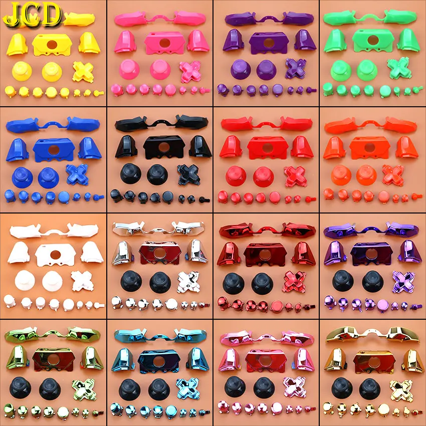 

JCD Full Set Bumper Triggers Buttons Replacement D-pad LB RB LT RT Buttons Kit For Microsoft Xbox One Elite Controller