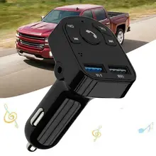 Car FM Transmitter Wireless Handsfree Bluetooth 5.0 Audio Receiver Auto MP3 Player 3.1A Dual USB Fast Charger Car Accessories Car FM Transmitter Wireless Handsfree Bluetooth 5.0 Audio Receiver Auto MP3 Player 3.1A Dual USB Fast Charger Car Accessories