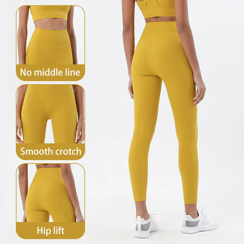 2022 New Yoga Pants Women Leggings Yoga Pants Girl Fitness Soft Tights High Waist Mention Hip No T Line Woman gym Sports Pants
2022 New Yoga Pants Women Leggings Yoga Pants Girl Fitness Soft Tights High Waist Mention Hip No T Line Woman gym Sports Pants