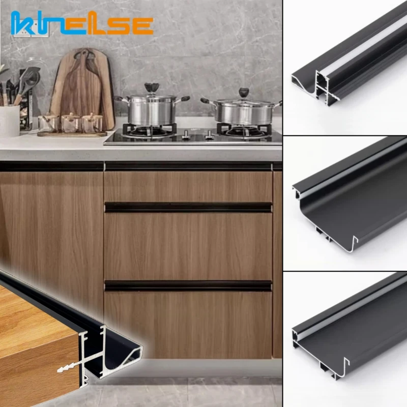 Recessed Cabinet Pulls LED Aluminum Profile Hidden Drawer Handle Backlight Channel Kitchen Furniture Pull Linear Bar Strip Light
Recessed Cabinet Pulls LED Aluminum Profile Hidden Drawer Handle Backlight Channel Kitchen Furniture Pull Linear Bar Strip Light