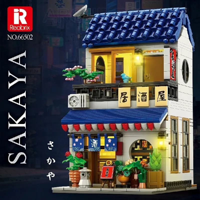 1130PCS Street View Izakaya Shop House Buildings Sets, City Apartment Store Architecture Modular Buildings Blocks Model Kit Gift 1130PCS Street View Izakaya Shop House Buildings Sets, City Apartment Store Architecture Modular Buildings Blocks Model Kit Gift