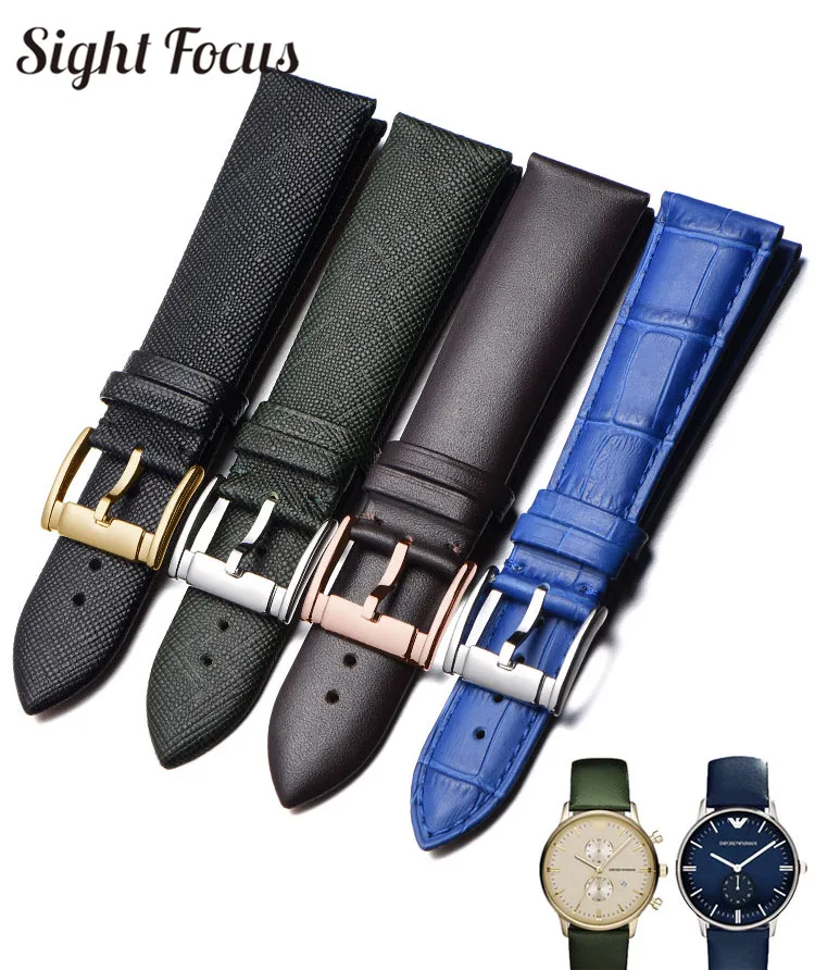 Lizard Texture Genuine Leather Watchband Pin Buckle Watch Strap for AR1674 AR0382 AR1722 Watch Band Man 18mm 20mm 22mm Bracelet
Lizard Texture Genuine Leather Watchband Pin Buckle Watch Strap for AR1674 AR0382 AR1722 Watch Band Man 18mm 20mm 22mm Bracelet