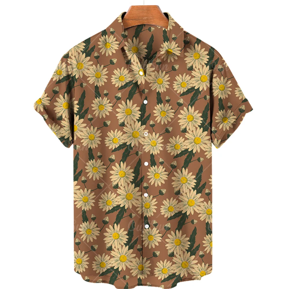New Hawaiian Flower Shirt Plant Flower Harajuku Chrysanthemum Pattern 3D Digital Print Y2K Casual Loose Men's Shirt
New Hawaiian Flower Shirt Plant Flower Harajuku Chrysanthemum Pattern 3D Digital Print Y2K Casual Loose Men's Shirt