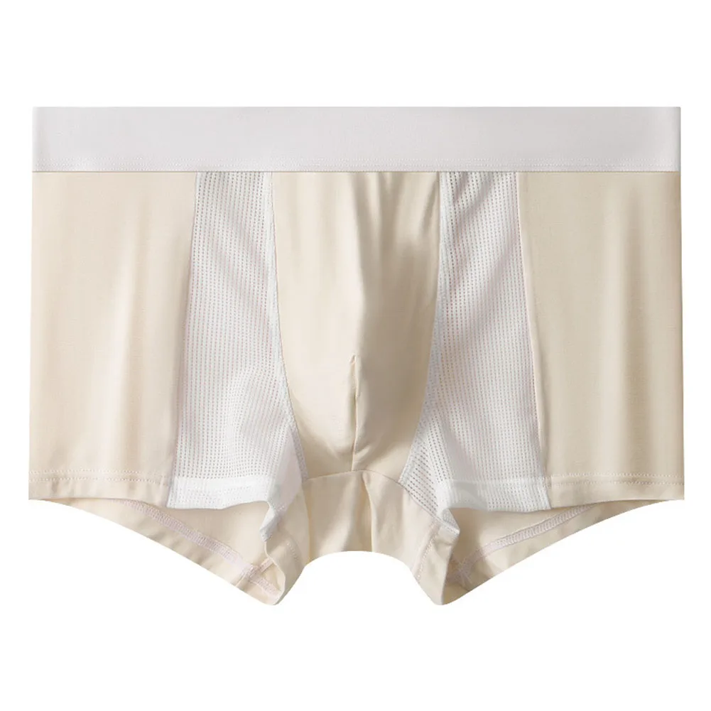 Men Trunks Bamboo Fiber Breathable Underpants Mesh Hollow Underwear Shorts Middle Waist U Convex Pouch Panties Autumn New
Men Trunks Bamboo Fiber Breathable Underpants Mesh Hollow Underwear Shorts Middle Waist U Convex Pouch Panties Autumn New