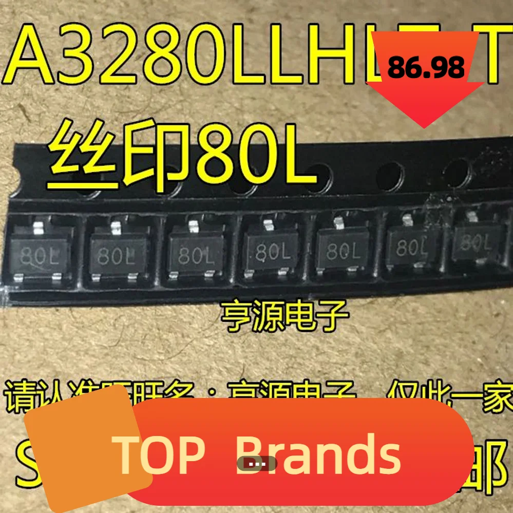 Новый и оригинальный чипсет IC A3280LLHLT-T SOT-23 A3280 SOT23 3280 Code 80L, 20 шт. 
Новый и оригинальный чипсет IC A3280LLHLT-T SOT-23 A3280 SOT23 3280 Code 80L, 20 шт.