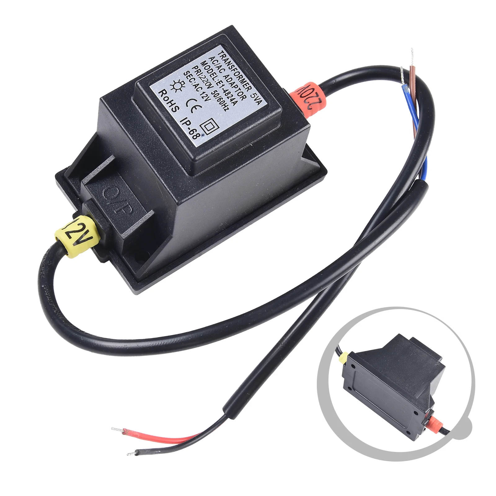 High Quality and Waterproof LED TransforFor mer 12 V AC/AC Power Supply IP67 Suitable for LED and Other Outdoor Lighting
High Quality and Waterproof LED TransforFor mer 12 V AC/AC Power Supply IP67 Suitable for LED and Other Outdoor Lighting