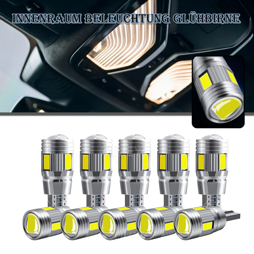 

Mayitr Brand New Hight Power 5730 LED Bulb 5630-SMD LEDs License Plate Lights 3W-5W 6000K White Automobile Signal Lamp
