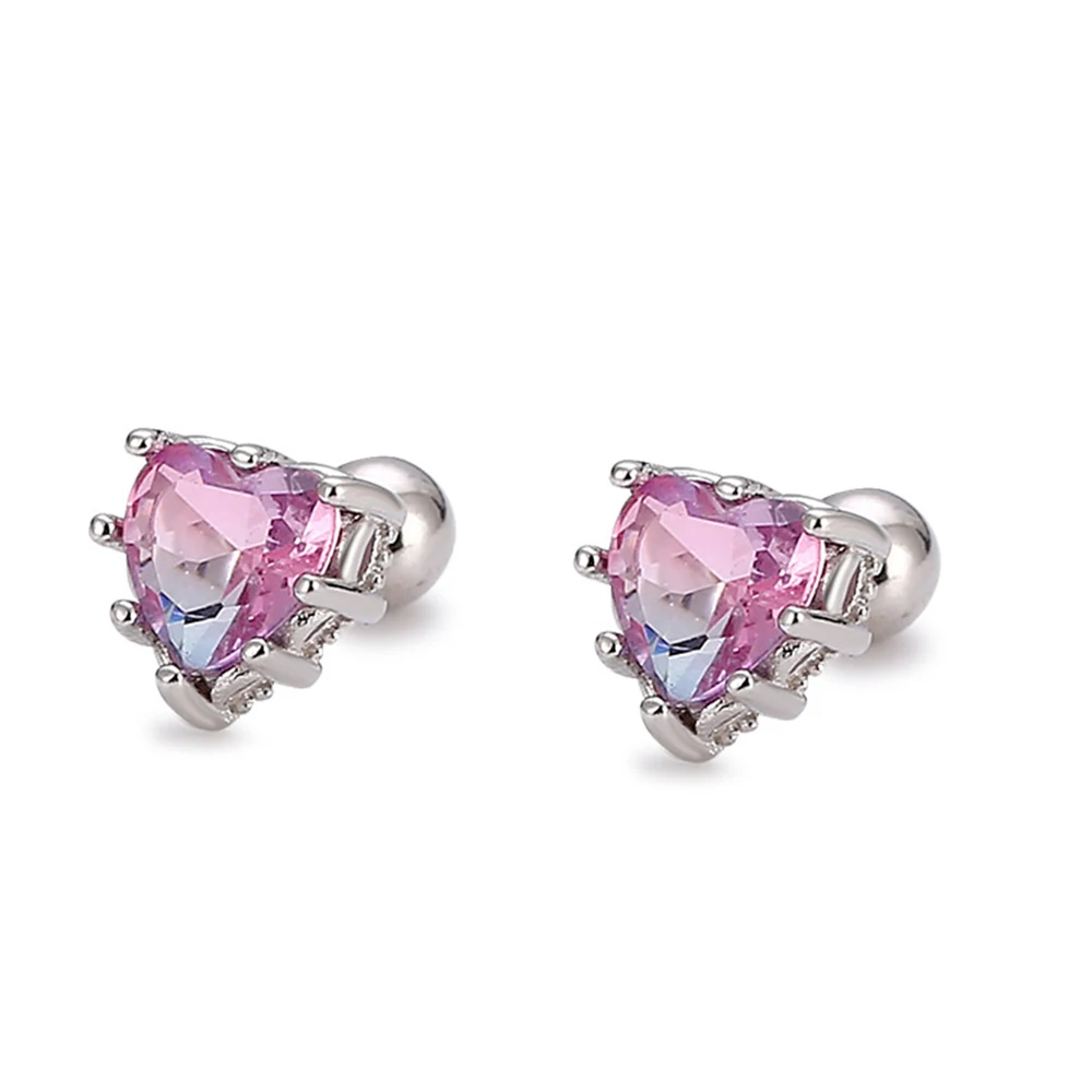 S925 Love Zircon Stud Earrings Women's Simple Light Luxury Screw Buckle Earrings Sterling Silver Jewelry Fashion Jewelry
S925 Love Zircon Stud Earrings Women's Simple Light Luxury Screw Buckle Earrings Sterling Silver Jewelry Fashion Jewelry