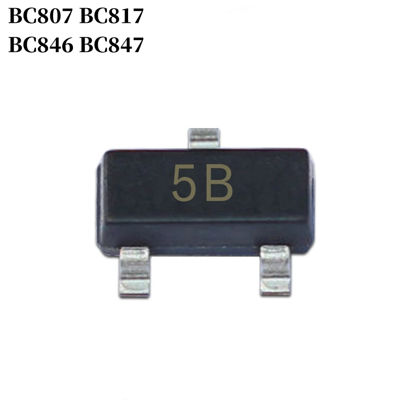 100~1000Pcs BC807 BC817 BC846 BC847 SMD Transistor SOT-323 NPN PNP Bipolar Amplifier Transistor
100~1000Pcs BC807 BC817 BC846 BC847 SMD Transistor SOT-323 NPN PNP Bipolar Amplifier Transistor