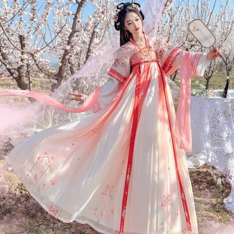 Female Han Costume Women's Chinese Style Chest-High Dress Fairy Flowing Super Daily Full Set Elements
Female Han Costume Women's Chinese Style Chest-High Dress Fairy Flowing Super Daily Full Set Elements