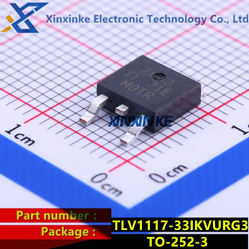 TLV1117-33IKVURG3 ZF33 TO-252-3 LDO Voltage Regulators Single Output 800mA Fixed Int Crnt limit Power Management ICs
TLV1117-33IKVURG3 ZF33 TO-252-3 LDO Voltage Regulators Single Output 800mA Fixed Int Crnt limit Power Management ICs