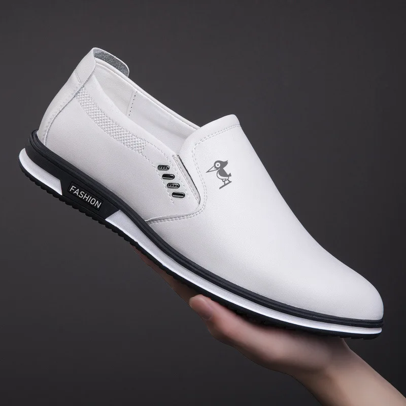 Men Leather Shoes Breathable Casual Shoes Business Formal Dress Shoes Slip-On Male Loafers Single Shoe Zapatillas De Hombre
Men Leather Shoes Breathable Casual Shoes Business Formal Dress Shoes Slip-On Male Loafers Single Shoe Zapatillas De Hombre
