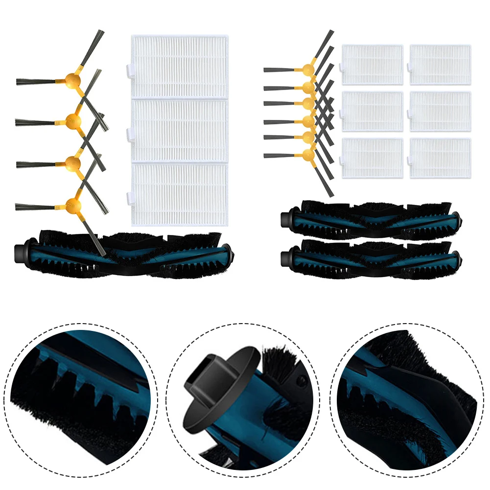 Main Side Brush Filters For Kenmore 31510 Smart Robot Vacuum Cleaner Replacement Main Brush Side Brushes Filter Sweeper Supplies
Main Side Brush Filters For Kenmore 31510 Smart Robot Vacuum Cleaner Replacement Main Brush Side Brushes Filter Sweeper Supplies