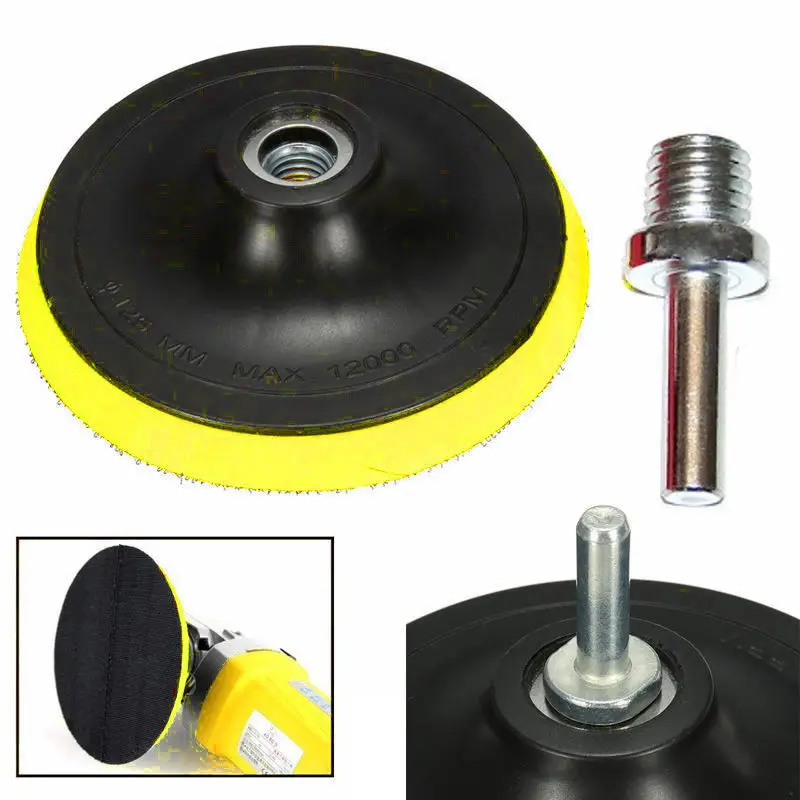 4 Inch Polishing Tool Buffing Plate Backing Pad Holder Disc M14 Drill Thread Kit Backer Pad 8mm Shank For Sanding Polishing
4 Inch Polishing Tool Buffing Plate Backing Pad Holder Disc M14 Drill Thread Kit Backer Pad 8mm Shank For Sanding Polishing