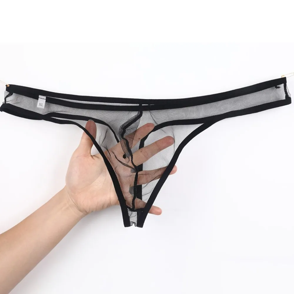 Low-Waist T-back Thongs G-string Mens Transparent Mesh Underwear Ultra-thin Breathable Panties Man See Through Underpnats
Low-Waist T-back Thongs G-string Mens Transparent Mesh Underwear Ultra-thin Breathable Panties Man See Through Underpnats