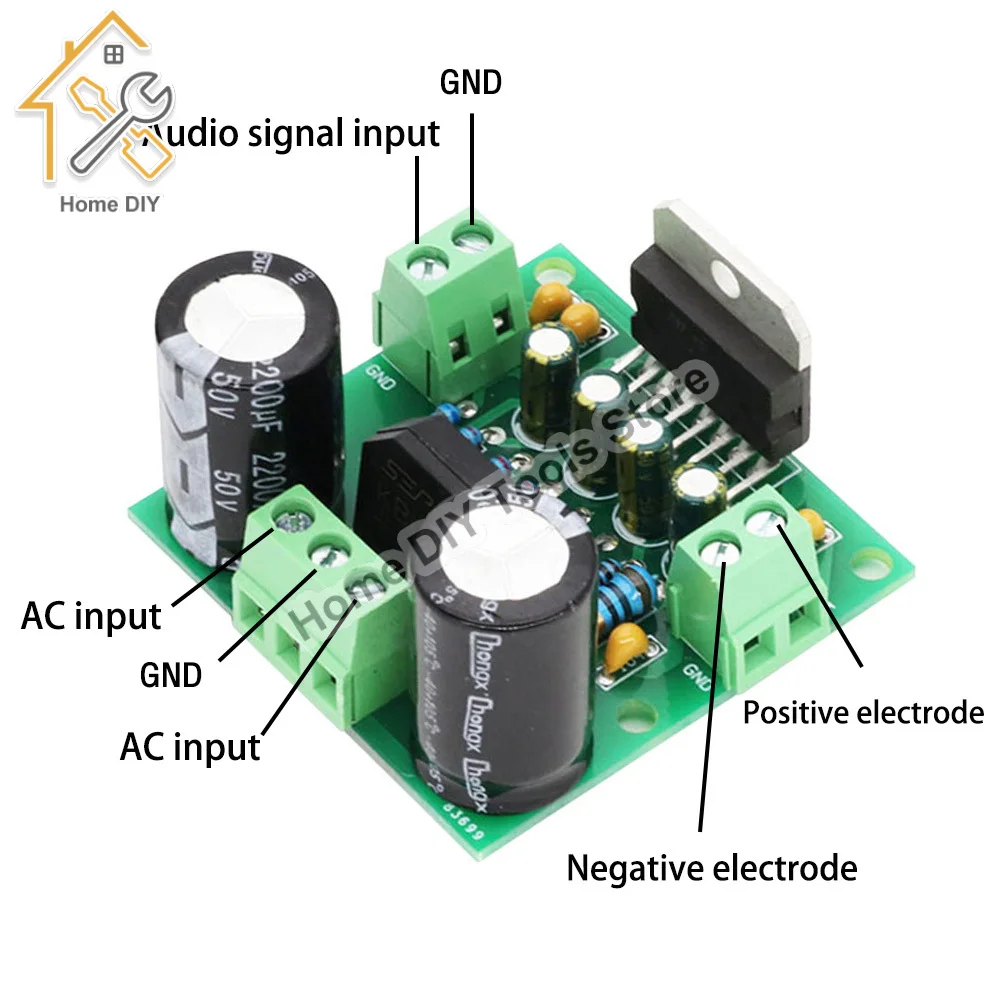 TDA7294 100W Digital Power Amplifier Board High Power Dual 12-36V Single Channel Audio Amplifier Module for DIY Speaker
TDA7294 100W Digital Power Amplifier Board High Power Dual 12-36V Single Channel Audio Amplifier Module for DIY Speaker