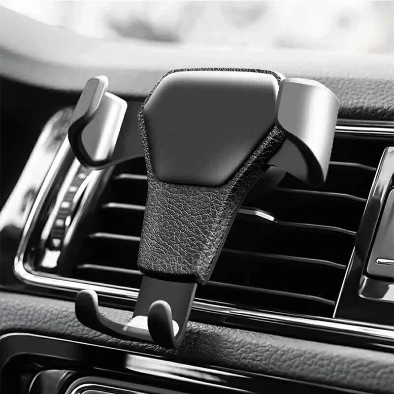 

Universal Gravity Auto Phone Holder Car Air Vent Clip Mount Mobile Phone Holder CellPhone Stand Support For iPhone 14 For Xiaomi
