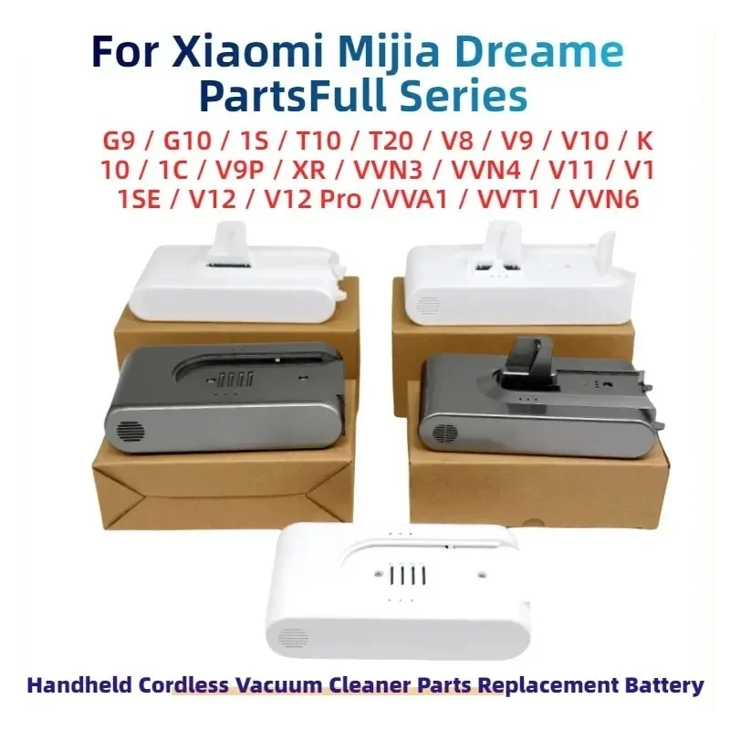 Новинка запасная батарея для Xiaomi Mijia Dreame PartsFull Series G9 G10 R10 T10 T20 V8 V9 V10 K10 1C V9P XR V11 V12 V12 Pro VVN6
Новинка запасная батарея для Xiaomi Mijia Dreame PartsFull Series G9 G10 R10 T10 T20 V8 V9 V10 K10 1C V9P XR V11 V12 V12 Pro VVN6