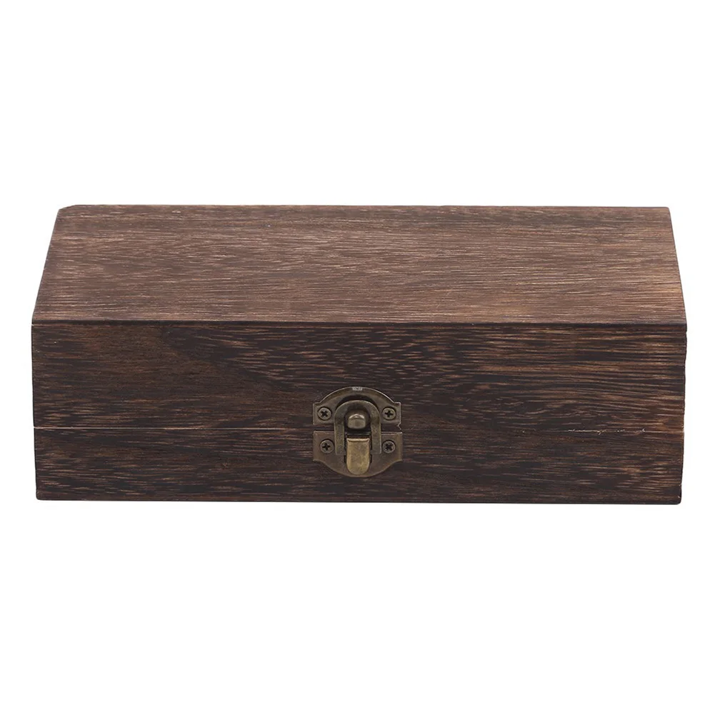 Rectangular Wooden Storage Box Retro Buckle Wooden Box Clamshell Wooden Gift Packing Box Jewelry Necklace Bracelet Ring Case Box
Rectangular Wooden Storage Box Retro Buckle Wooden Box Clamshell Wooden Gift Packing Box Jewelry Necklace Bracelet Ring Case Box